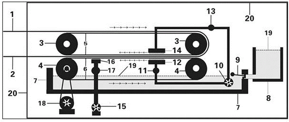 Paper coloring device