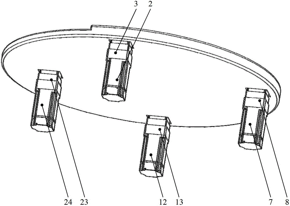 Three-degree-of-freedom plane parallel mechanism with novel redundant drive branched-chain