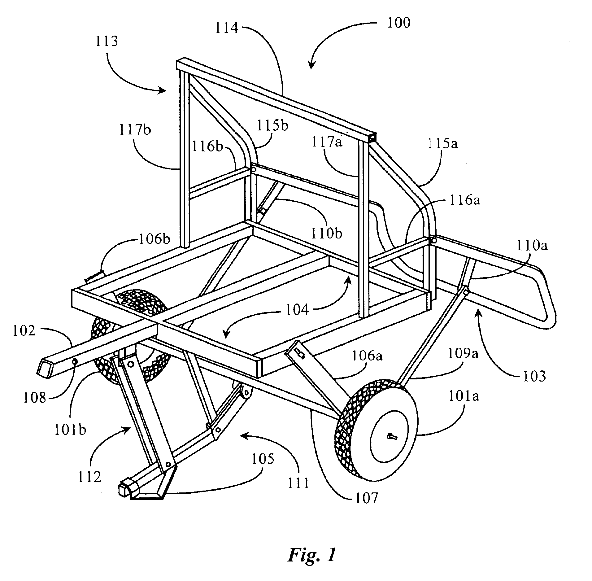 Combination hitch-mountable utility cart