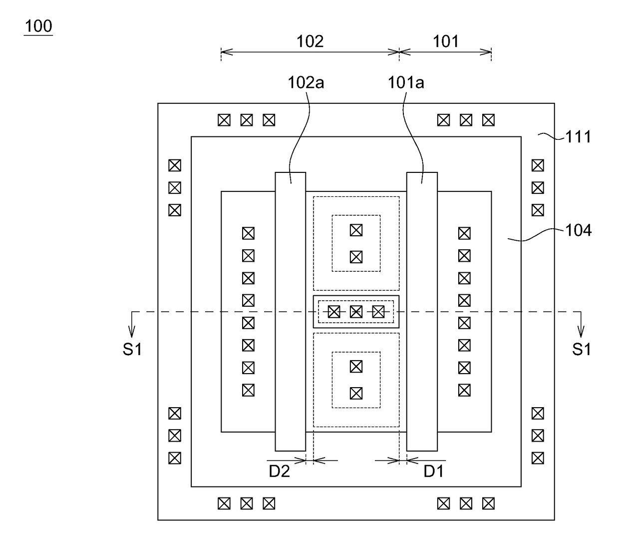 Electrostatic discharge protection device with parasitic bipolar junction transistors