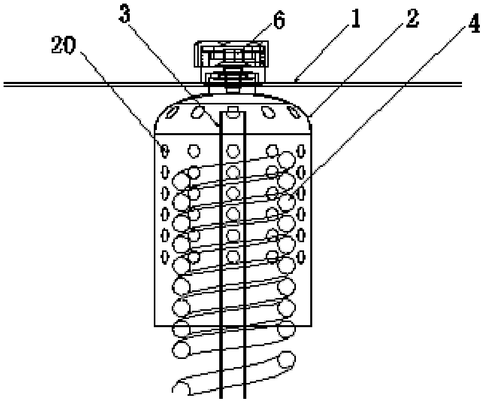 Quick heating device for water storage type electric water heater