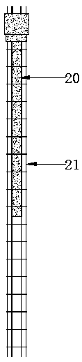 Integrated foundation with integrally formed pile platform