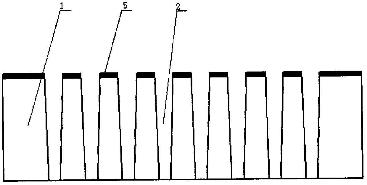 Preparation method for deep trench isolation channel