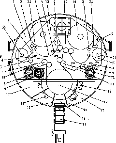 Winding-type vacuum coater