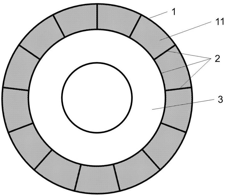 Hot-pressing high-strength ceramic CBN grinding wheel for grinding aerospace titanium alloy and preparation method