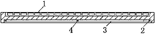 Portable type electronic organ with bracket