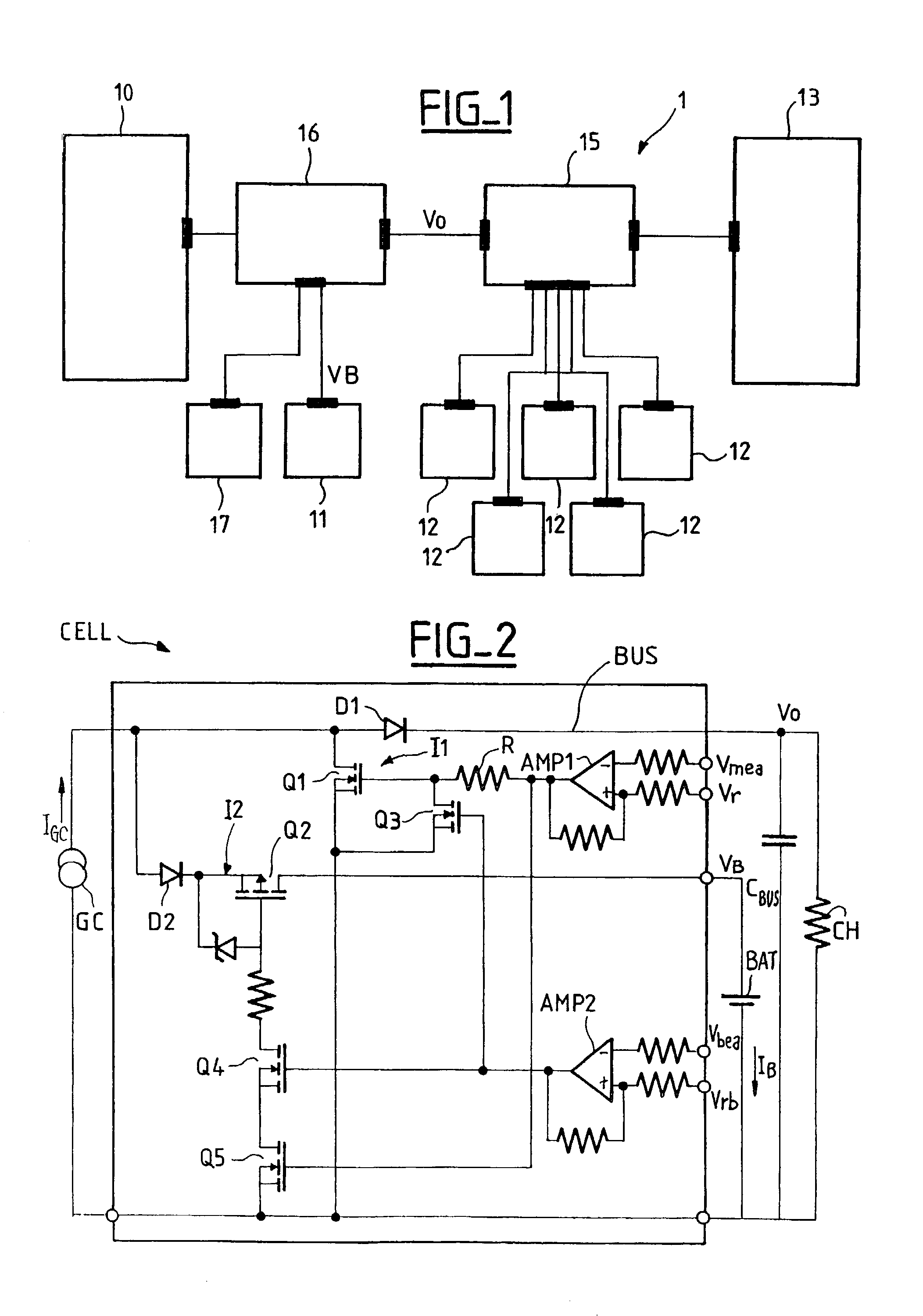 Energy regulation system for an electrical power supply bus