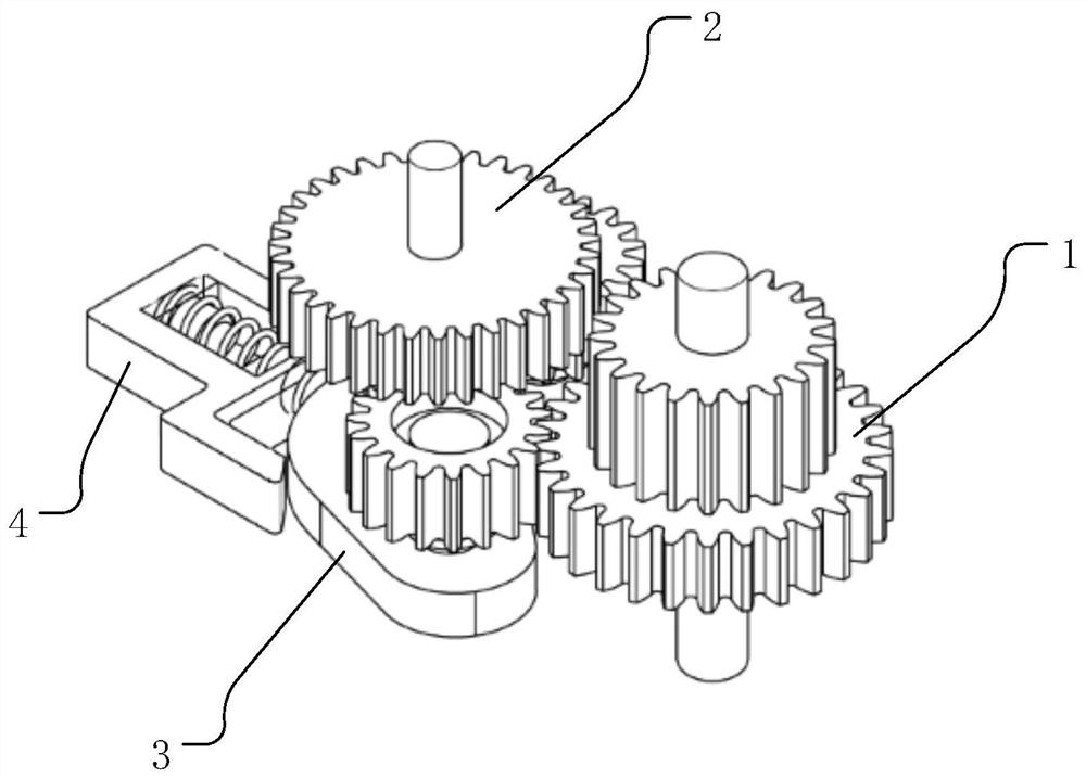 Door opening and closing device and refrigerator