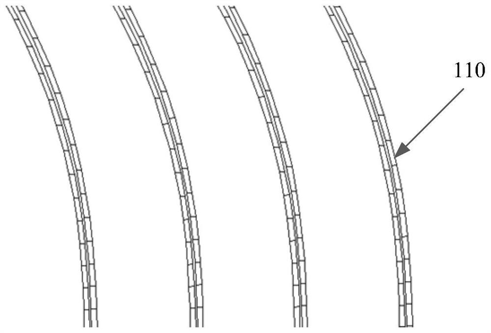 Adjusting method of three-dimensional adjustable system of complex multi-curve modeling veneer