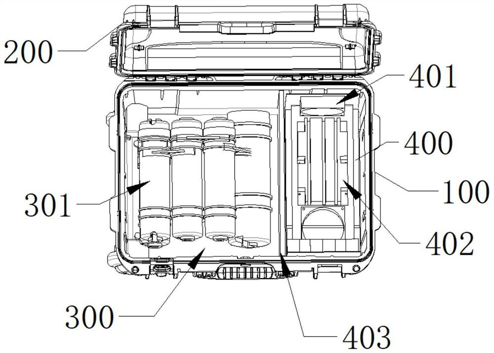 Solar convenient water purification tank group