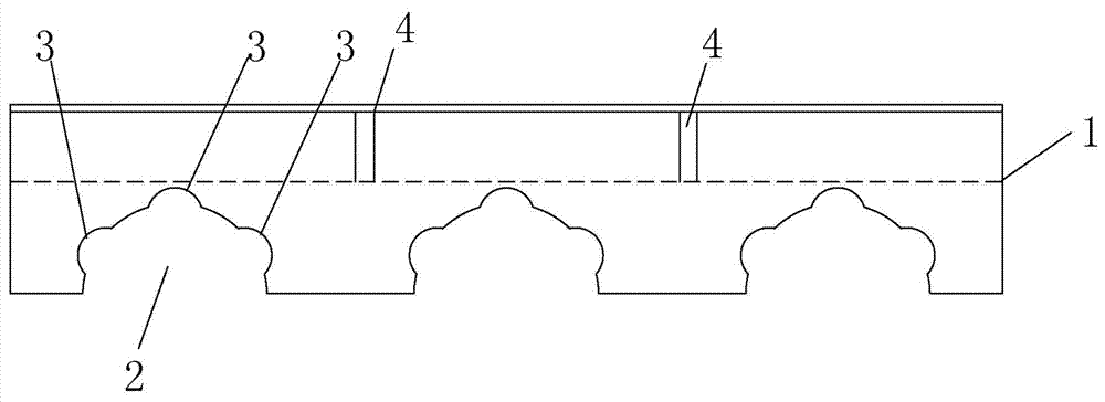 Alloy guide plate treated with precoated sand