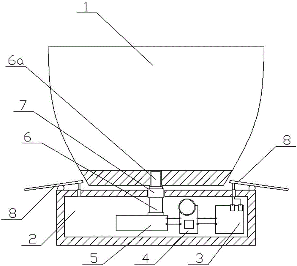 Solar flowerpot