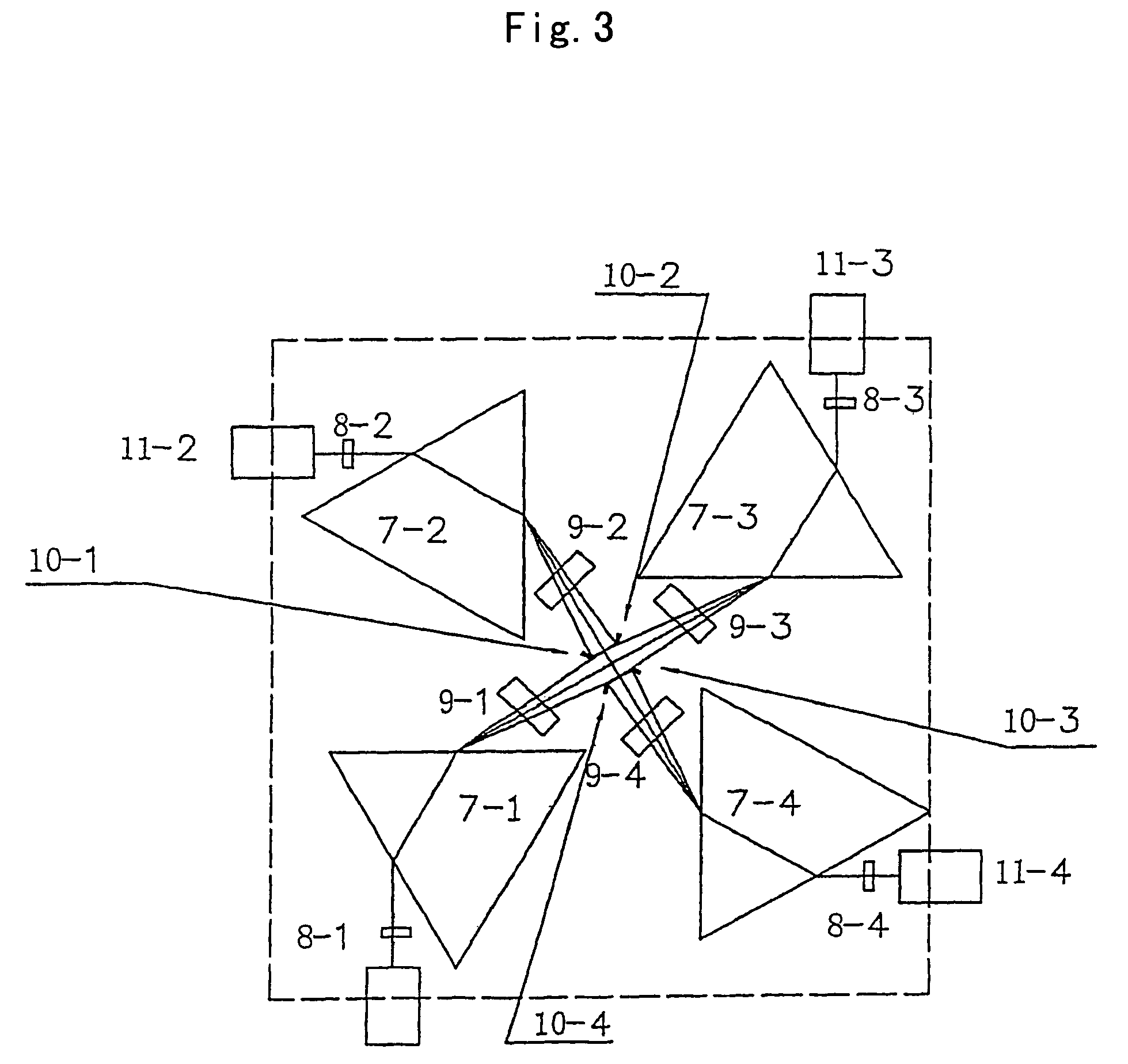 Addressing method of quanta network and quanta network router