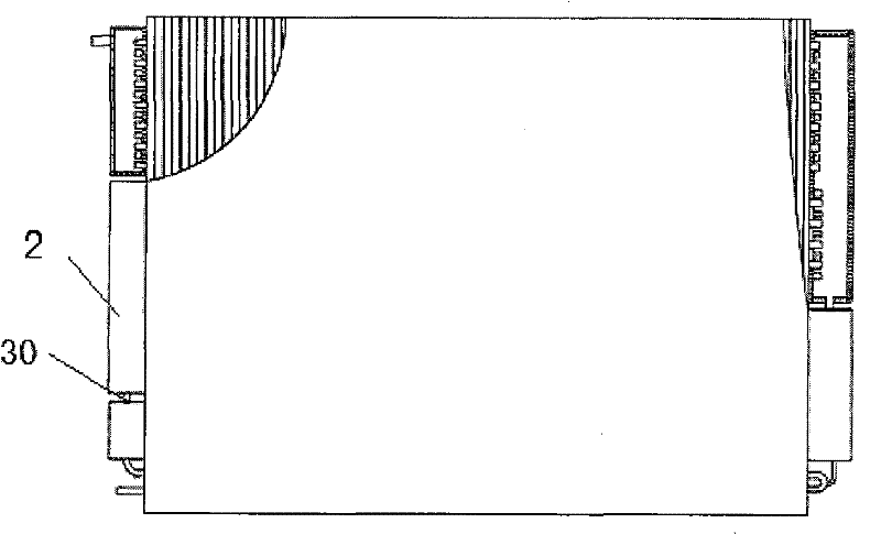 Vapor-liquid separation method of segmented vapor-liquid phase change heat exchanger and phase change heat exchanger