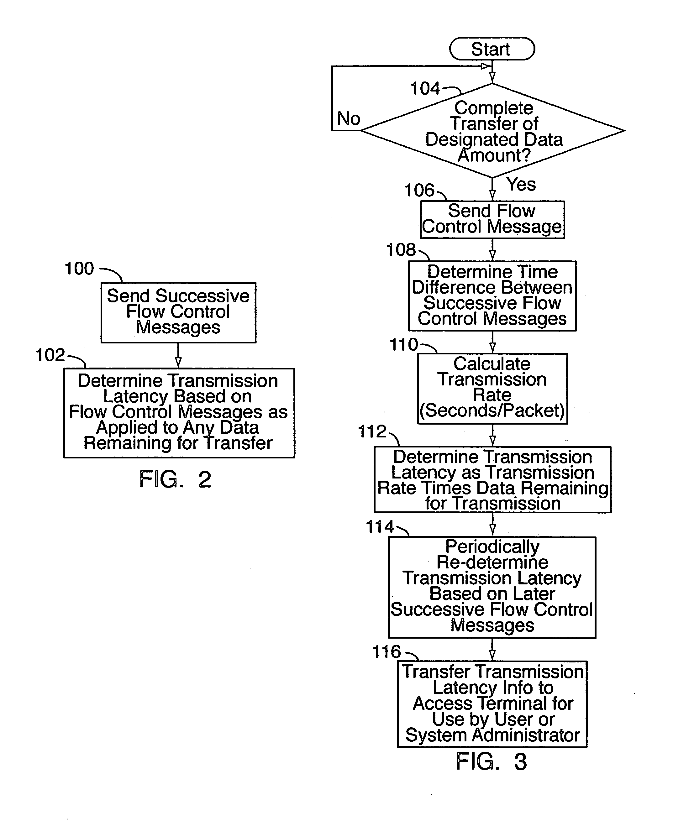 Method for measuring airlink transmission latency in a 1x-EVDO wireless network