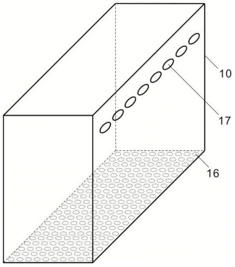 Biological carbon modular composite vertical-flow artificial wetland system