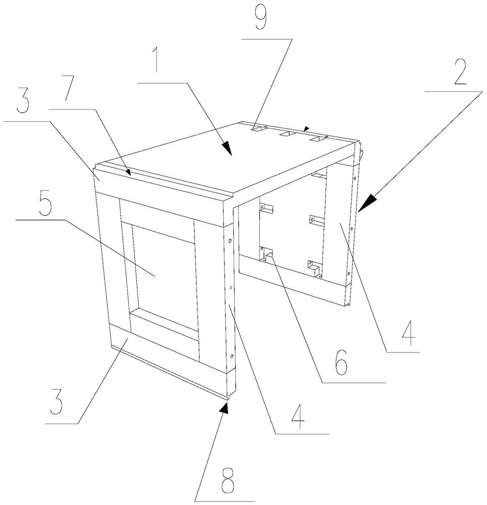 Basic module for building and low-rise and multi-rise modular building structure system