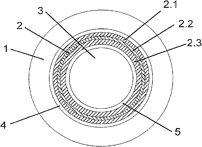 Non-coupled electric stepless gear motor body topological structure