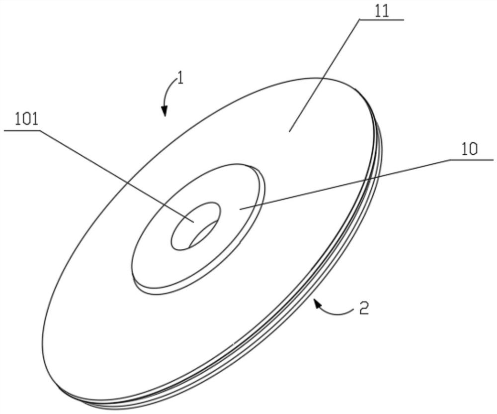 Stepped grinding wheel device and grinding method