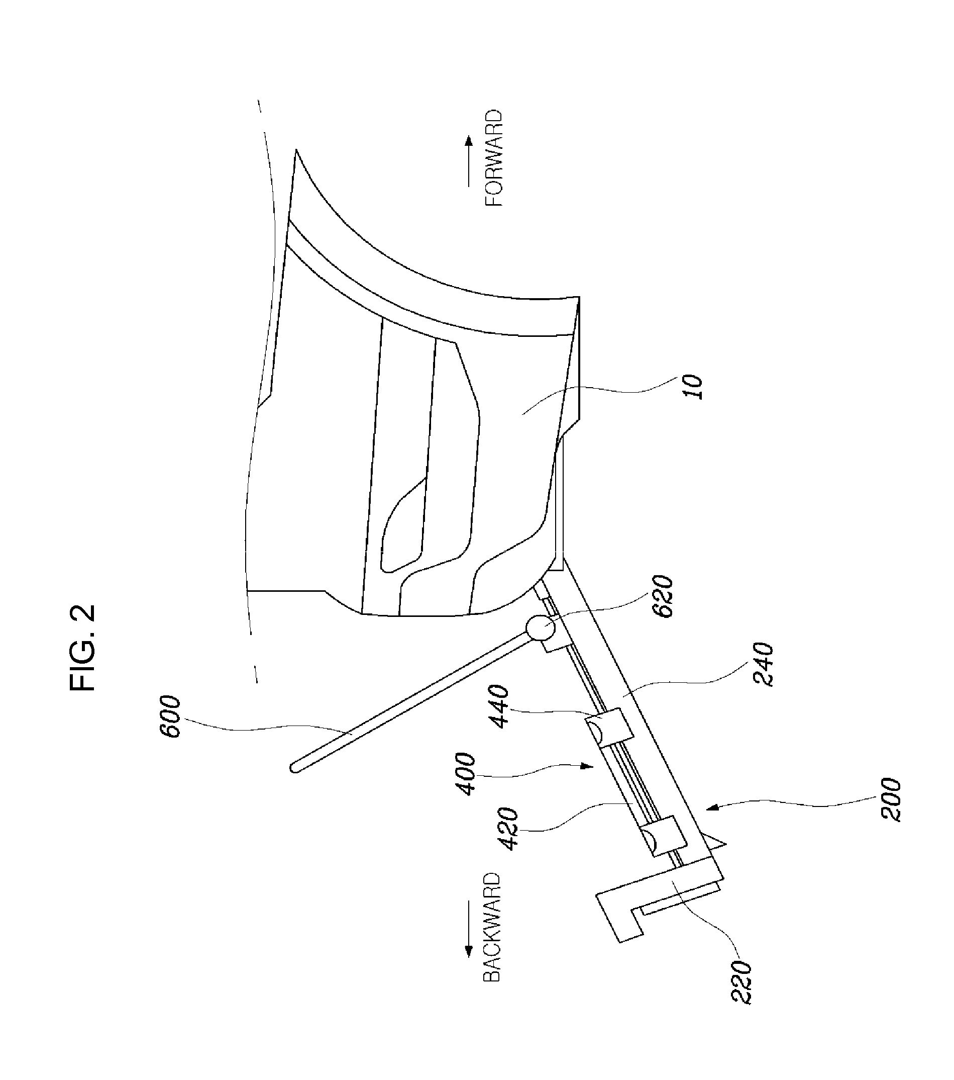 Bicycle carrier apparatus for vehicle