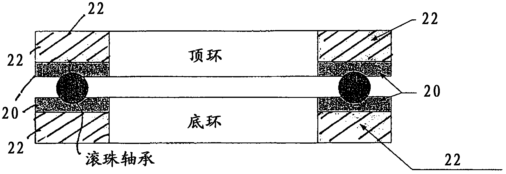 Composite steel bearing and manufacturing method