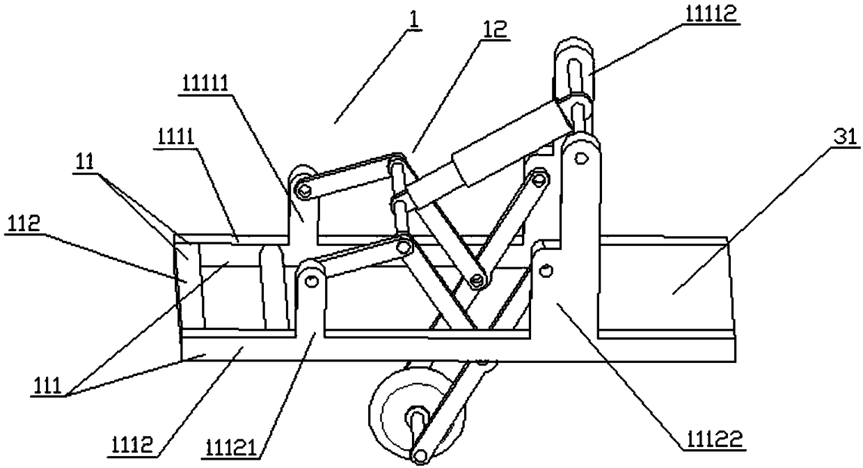 Stair step repairing device for old community