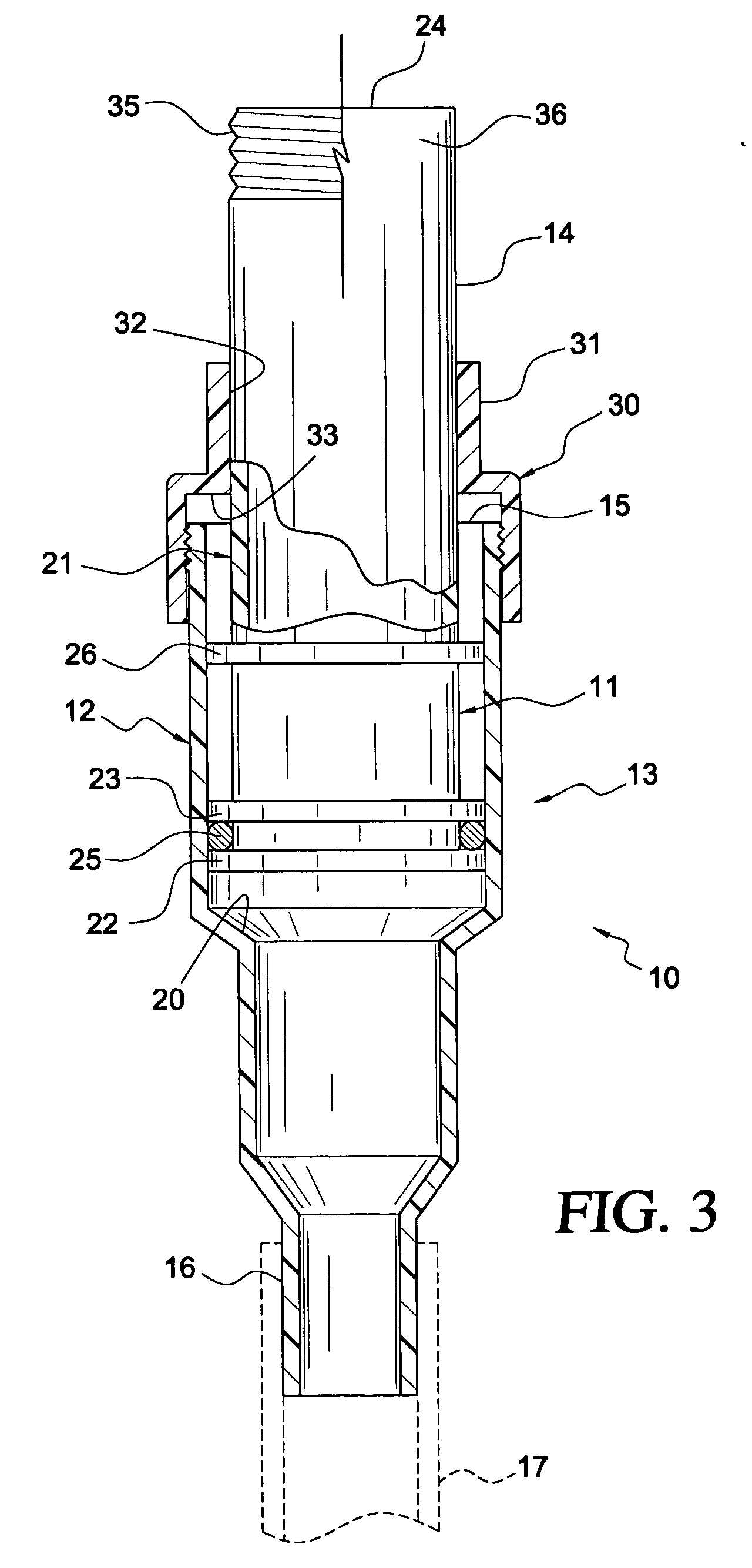 Adjustable plumbing fittings