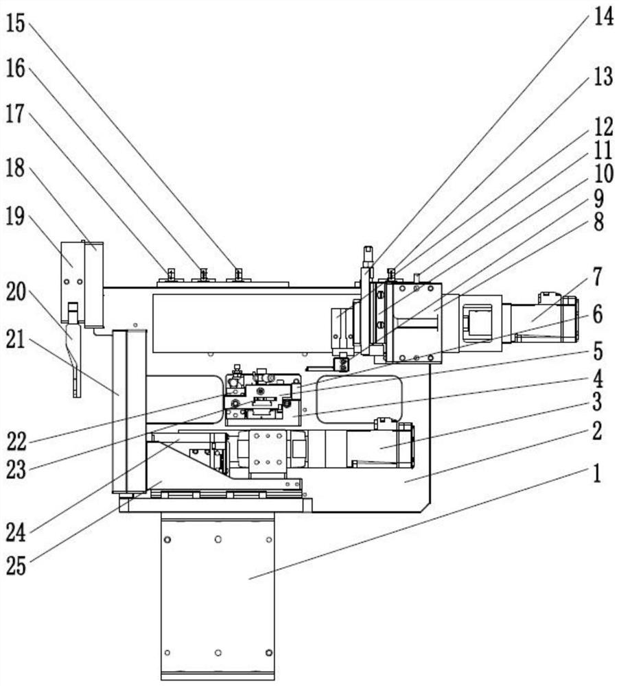 Cable shielding shell assembling mechanism