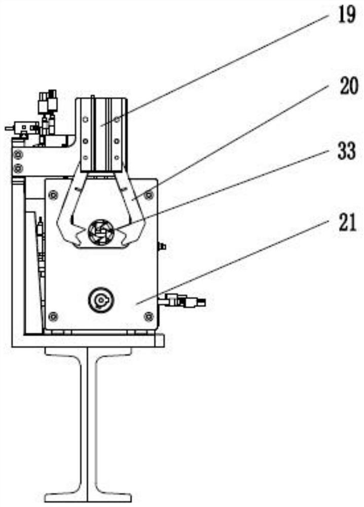 Cable shielding shell assembling mechanism