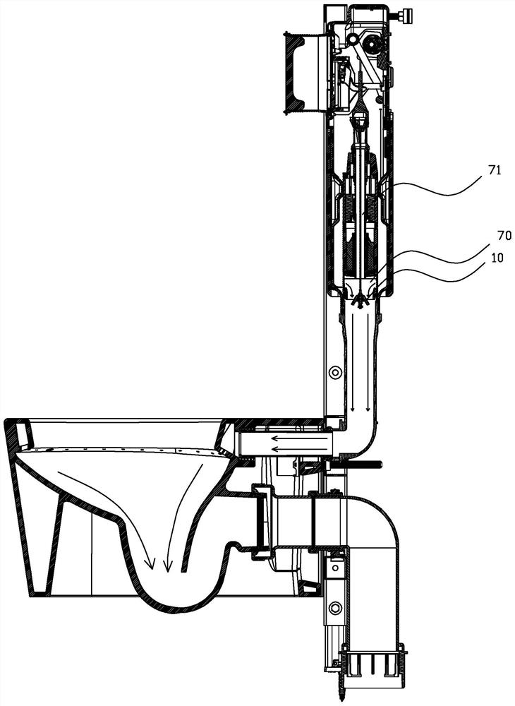 Drainage valve capable of adjusting drainage speed