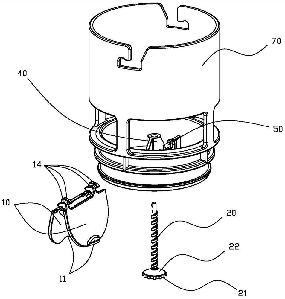 Drainage valve capable of adjusting drainage speed