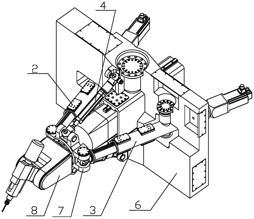 A high-stiffness hybrid robot capable of gravity self-balancing