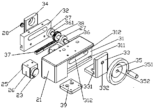 Wire crimping device for wire cutting machine