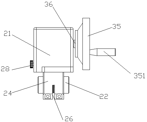 Wire crimping device for wire cutting machine