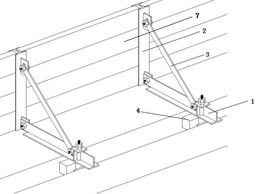 Fabricated flood control assembly