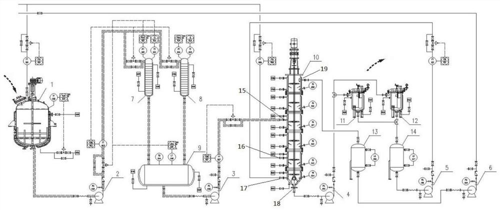 2-acetylpyrazine continuous recrystallization device and method and application thereof