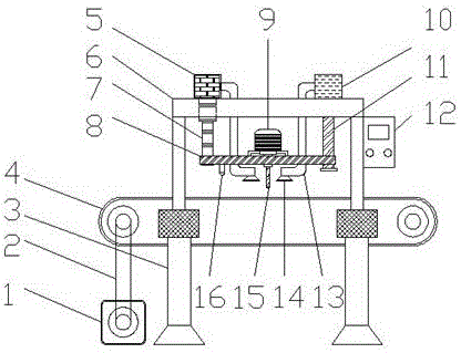 Industrial automation punching device