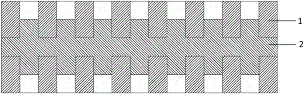 Two-layer or multilayer composite sheet made of porous metal and high polymer material