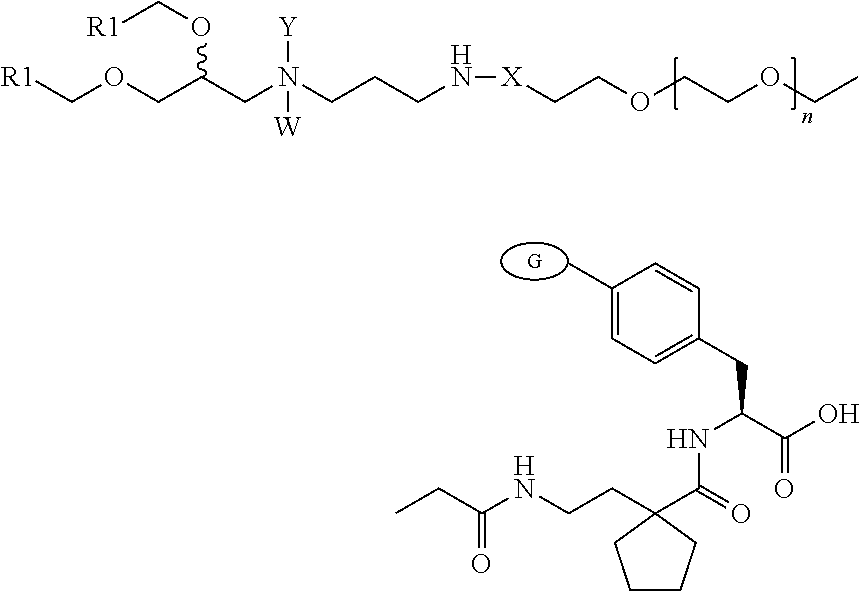 Lipid Compounds Targeting VLA-4