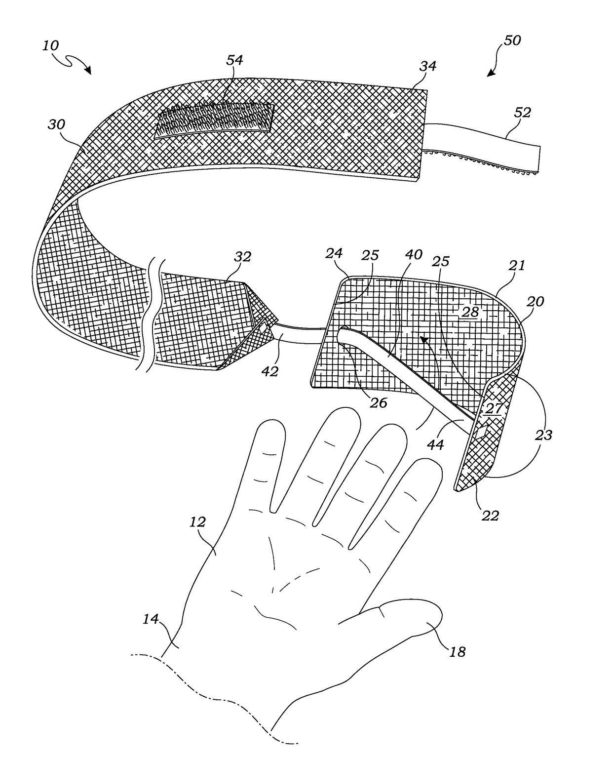 Hand wrap and method