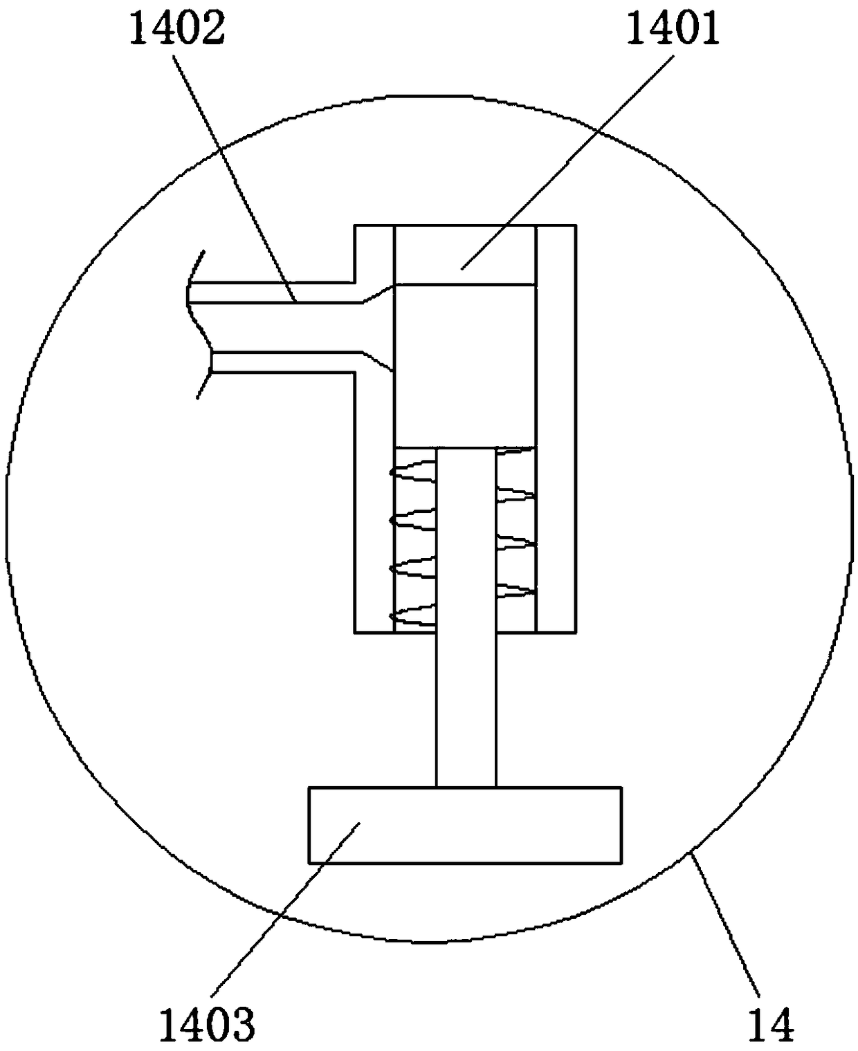 Vegetable dehydration device having cleaning function and used for food processing