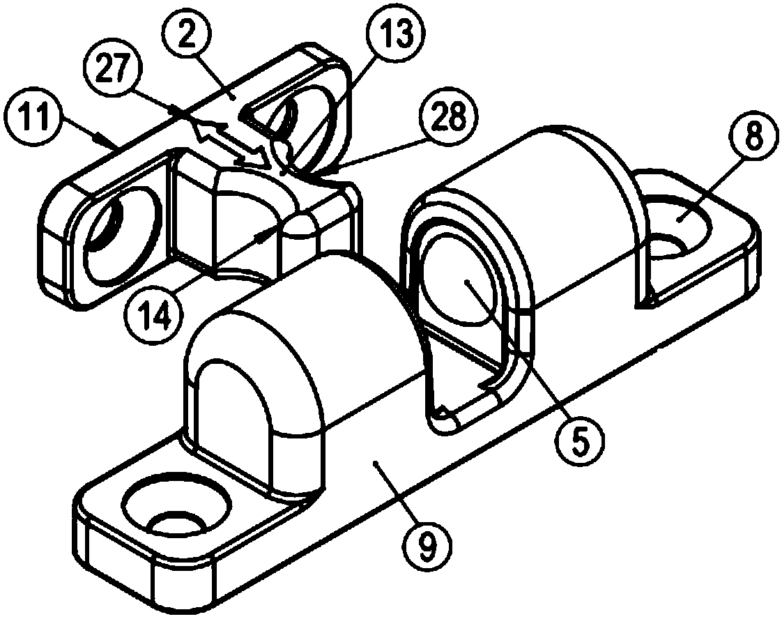 Ball catch locking device