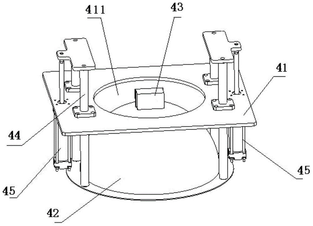 LED (Light-Emitting Diode) light bar photoelectric property detection mechanism