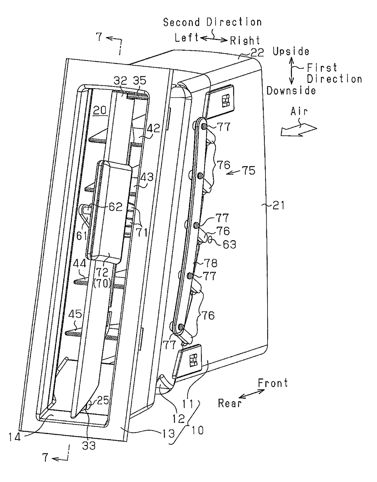 Air conditioning register