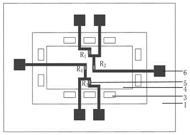 MEMS polysilicon nanofilm pressure sensor chip and manufacturing method thereof