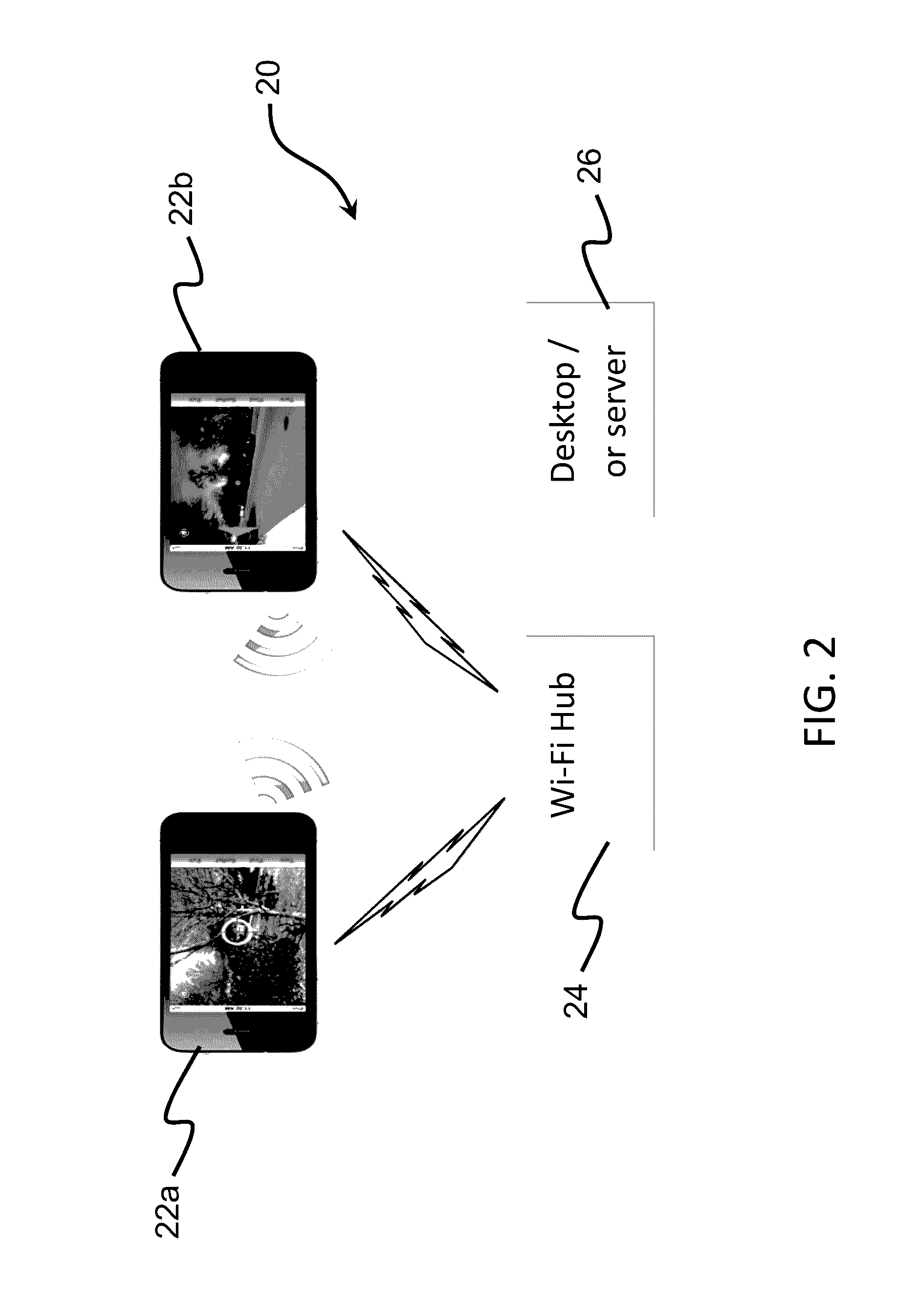 Method and system for parallactically synced acquisition of images about common target