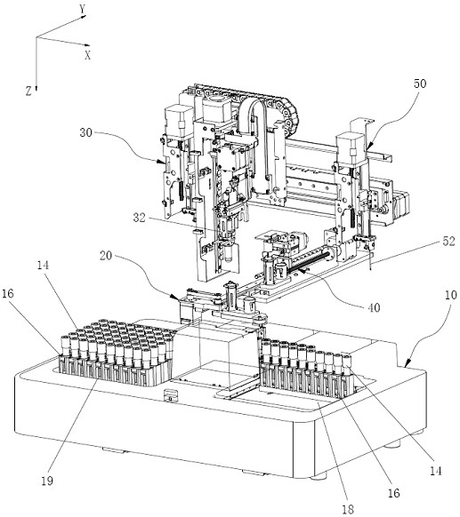 Sample analyzer and its manual injection assembly