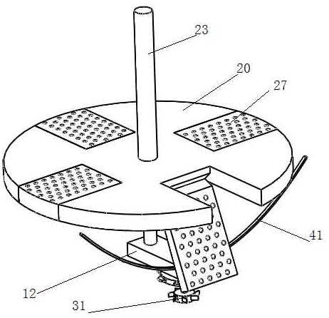 Urban sewage treatment device