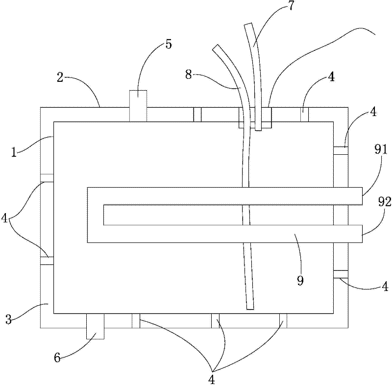 Diesel vehicle insulation oil tank