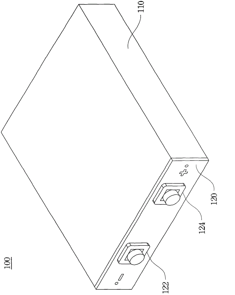 Lithium battery and electrode link module thereof